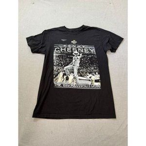 Kenny Chesney Revival Tour Shirt Adult M Black Short Sleeve Pullover Tee Mens